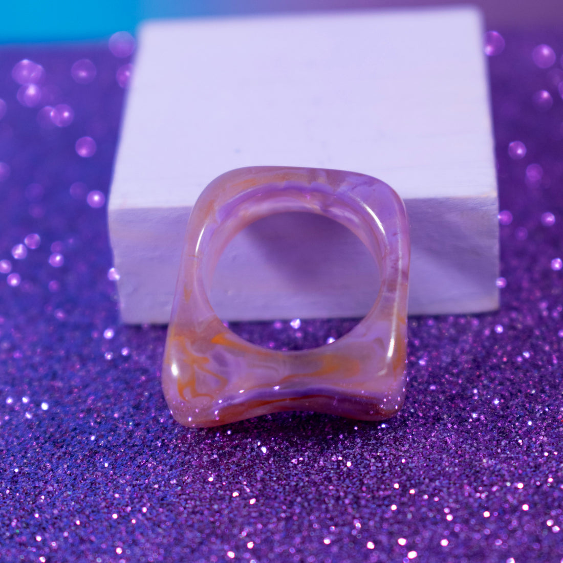 ¡NEW! Anillo Nebulosa - Talla 7