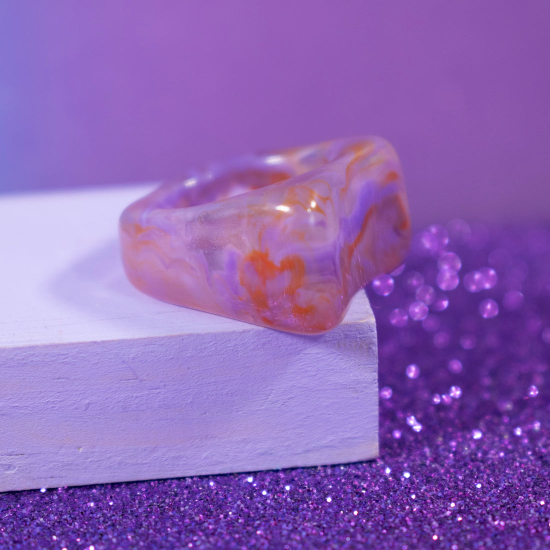 ¡NEW! Anillo Nebulosa - Talla 7