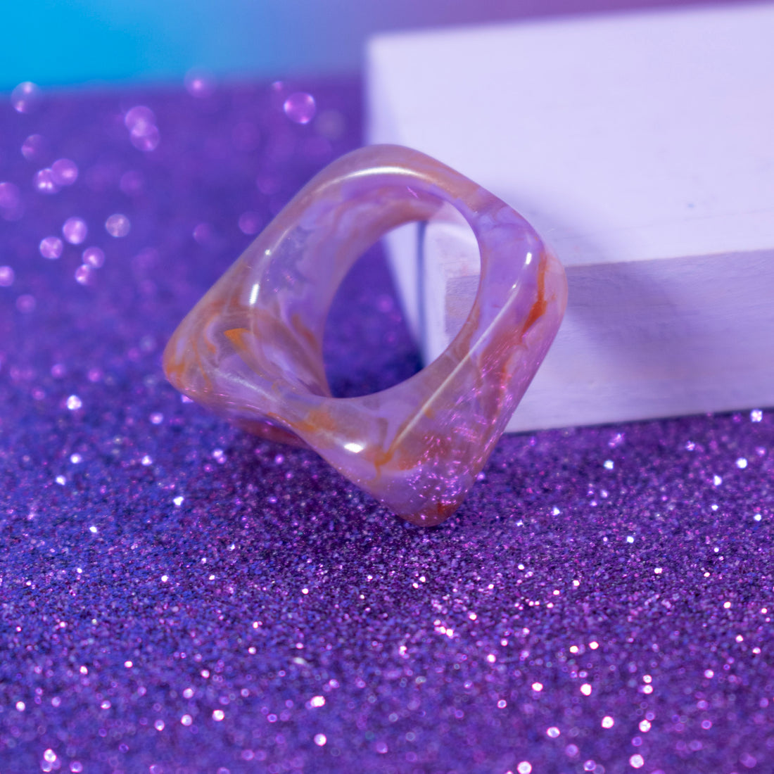 ¡NEW! Anillo Nebulosa - Talla 7