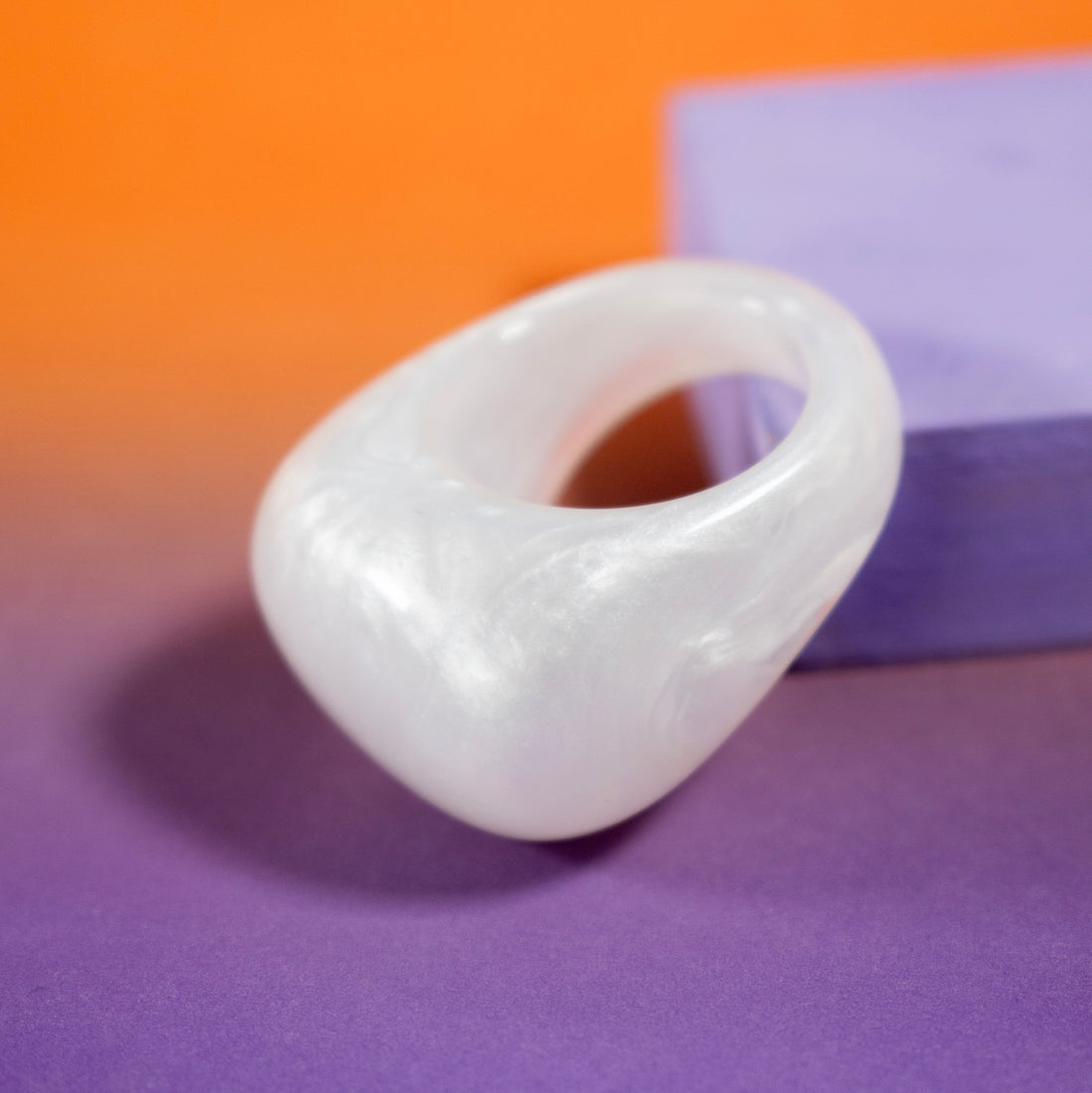 ¡NEW! Anillo Perla Gris - Talla 8.5
