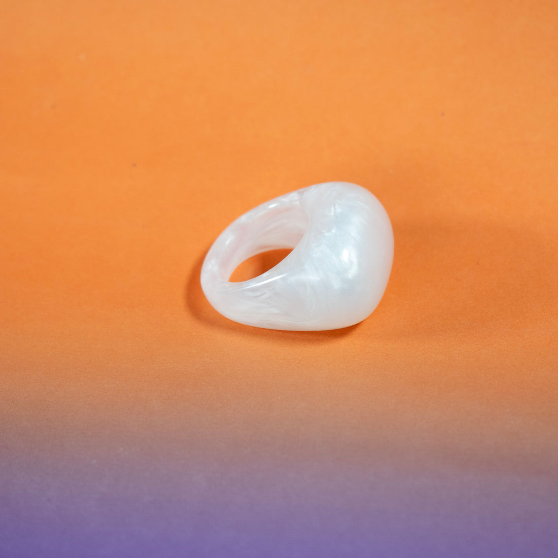 ¡NEW! Anillo Perla Gris - Talla 8.5