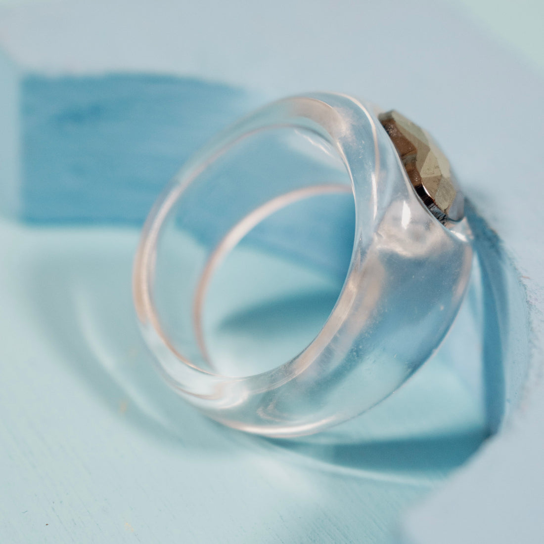 ¡NEW! Anillo Mini corazón Tornasol- Talla única 7.5