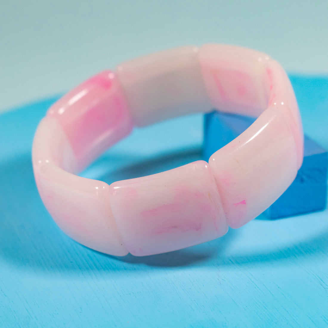 ¡NEW! Pulsera Ambar Rosa Claro