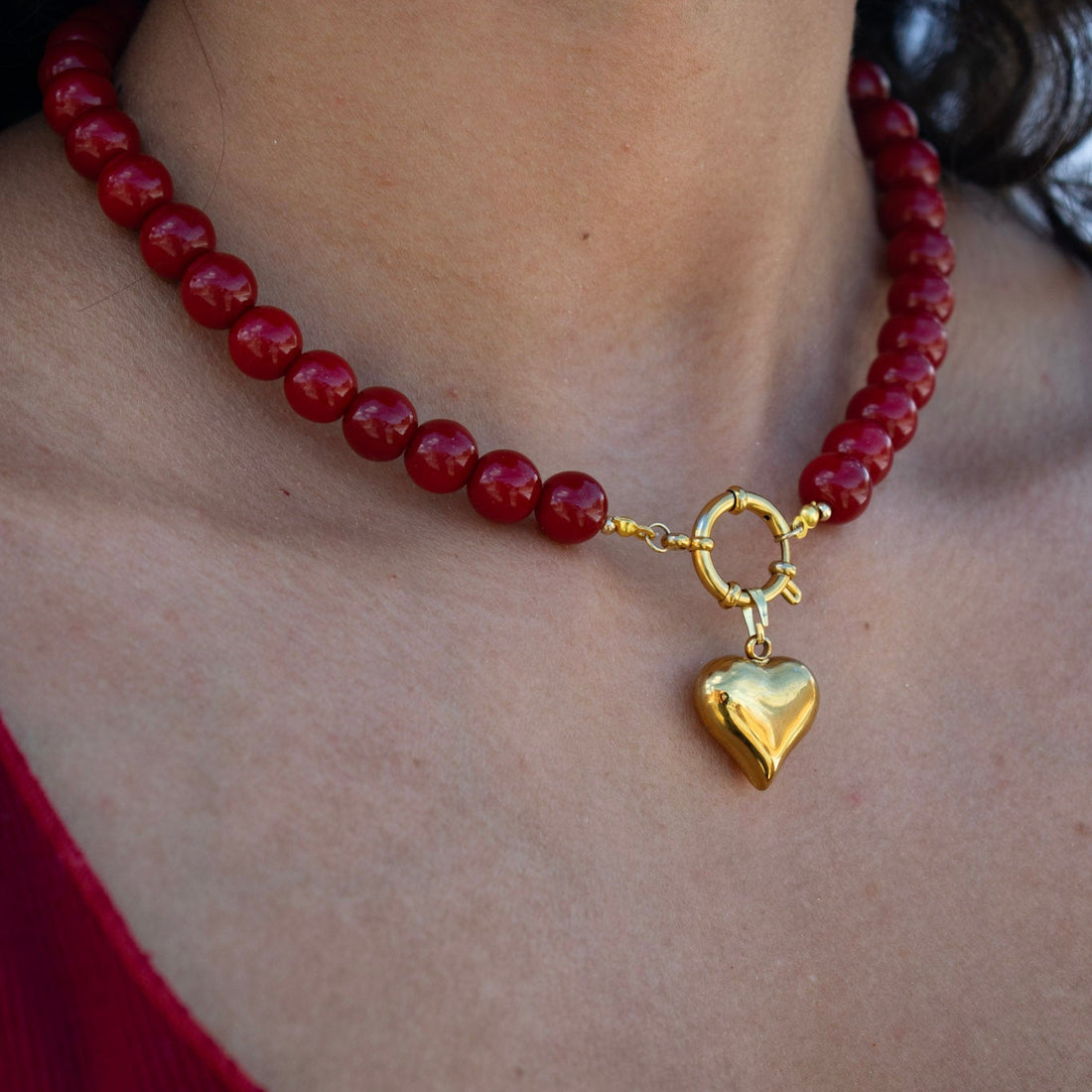 ¡NEW! Collar Perla Amor