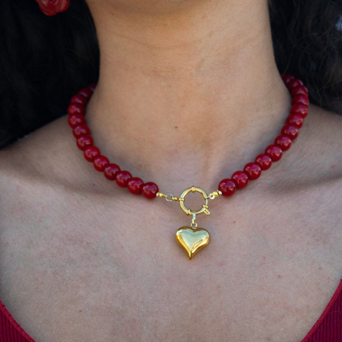 ¡NEW! Collar Perla Amor