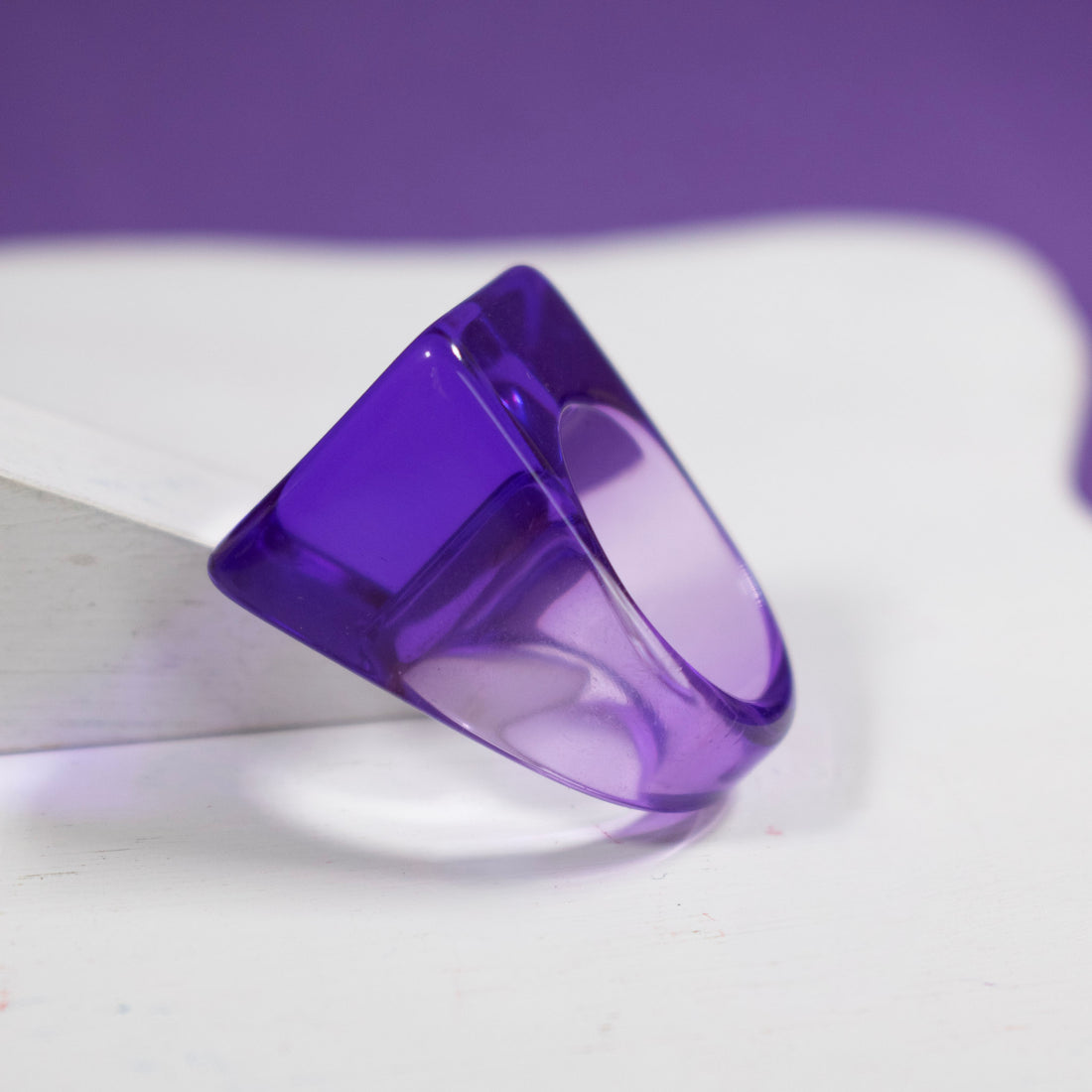 ¡NEW! Anillo Rubí Purpura - Talla 8