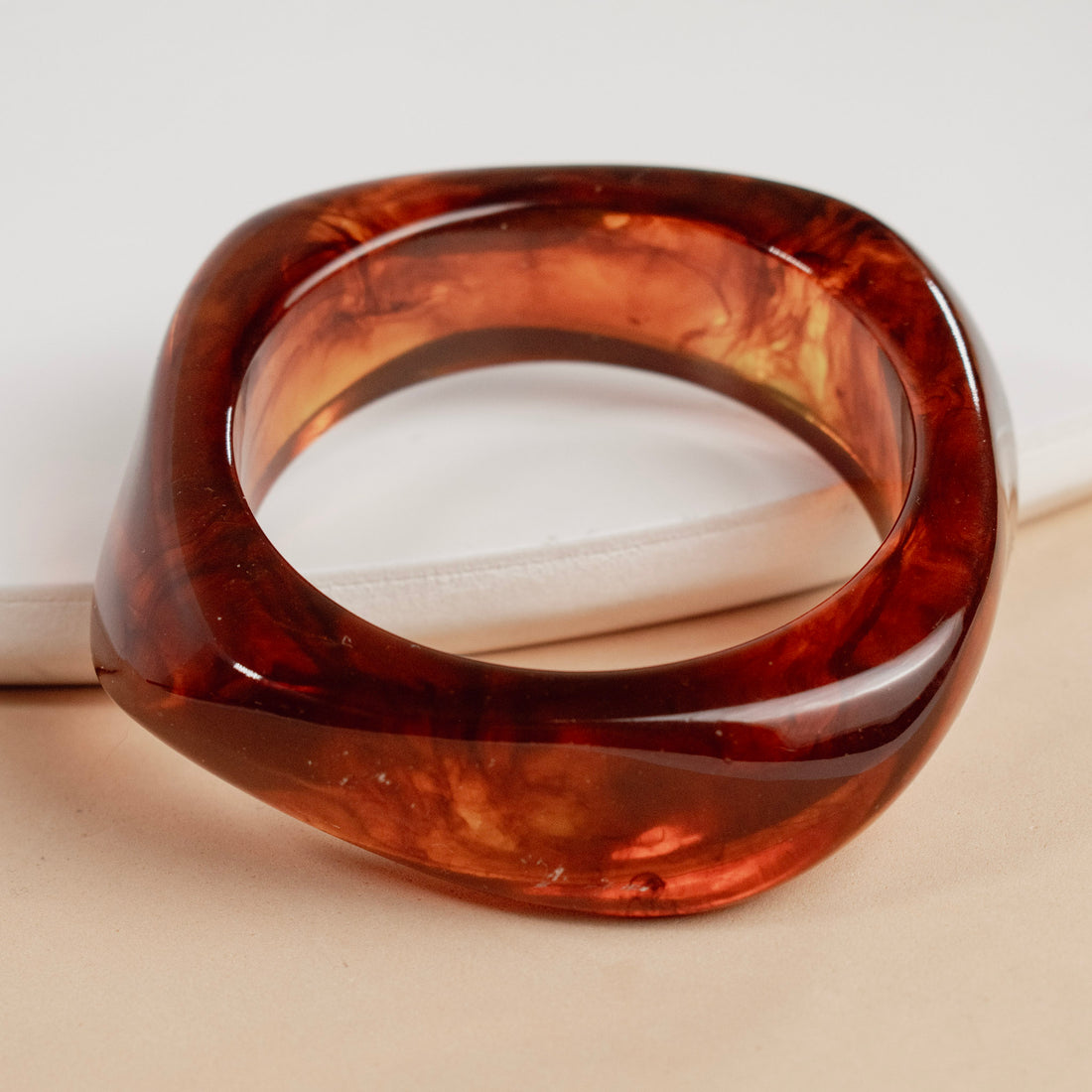 Pulsera Acrílico Boreal Café