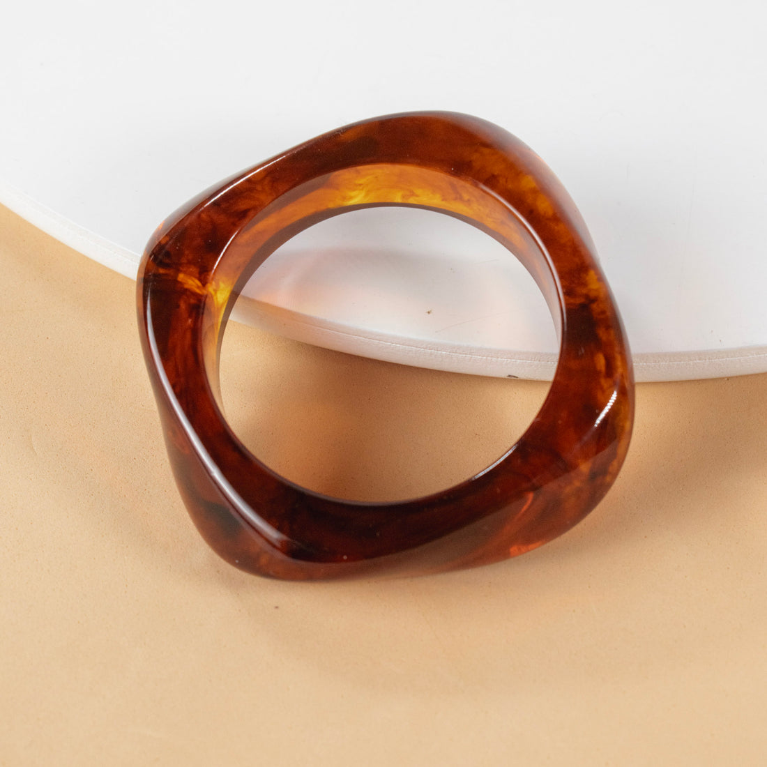 Pulsera Acrílico Boreal Café