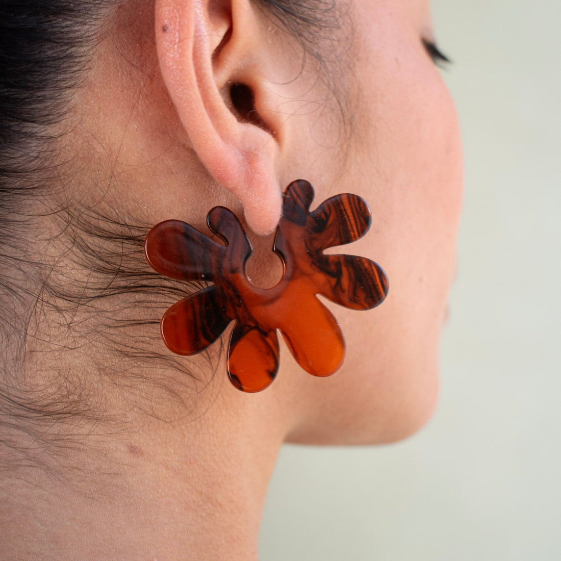 ¡NEW! Aretes Flor Carey