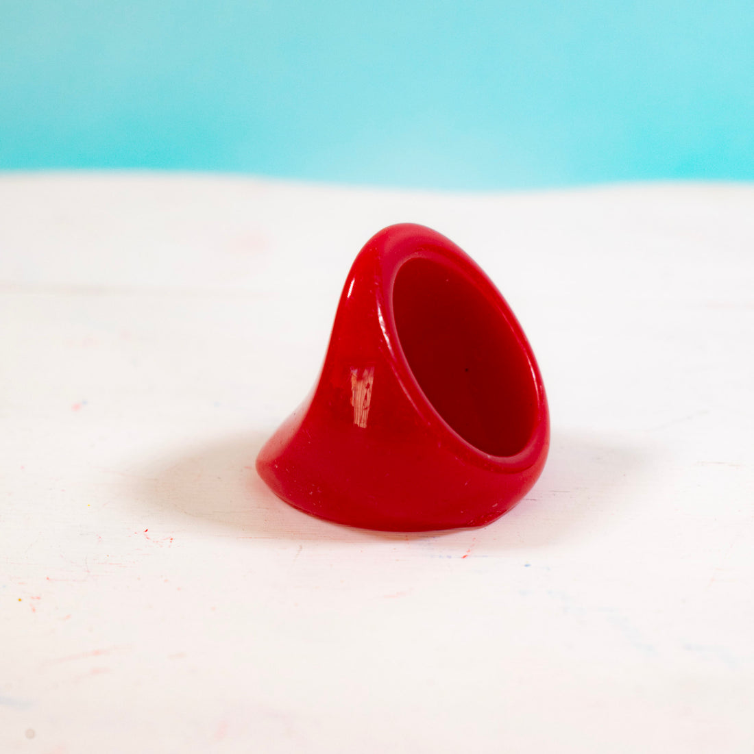 ¡NEW! Anillo encanto Rojo - Talla 8.5