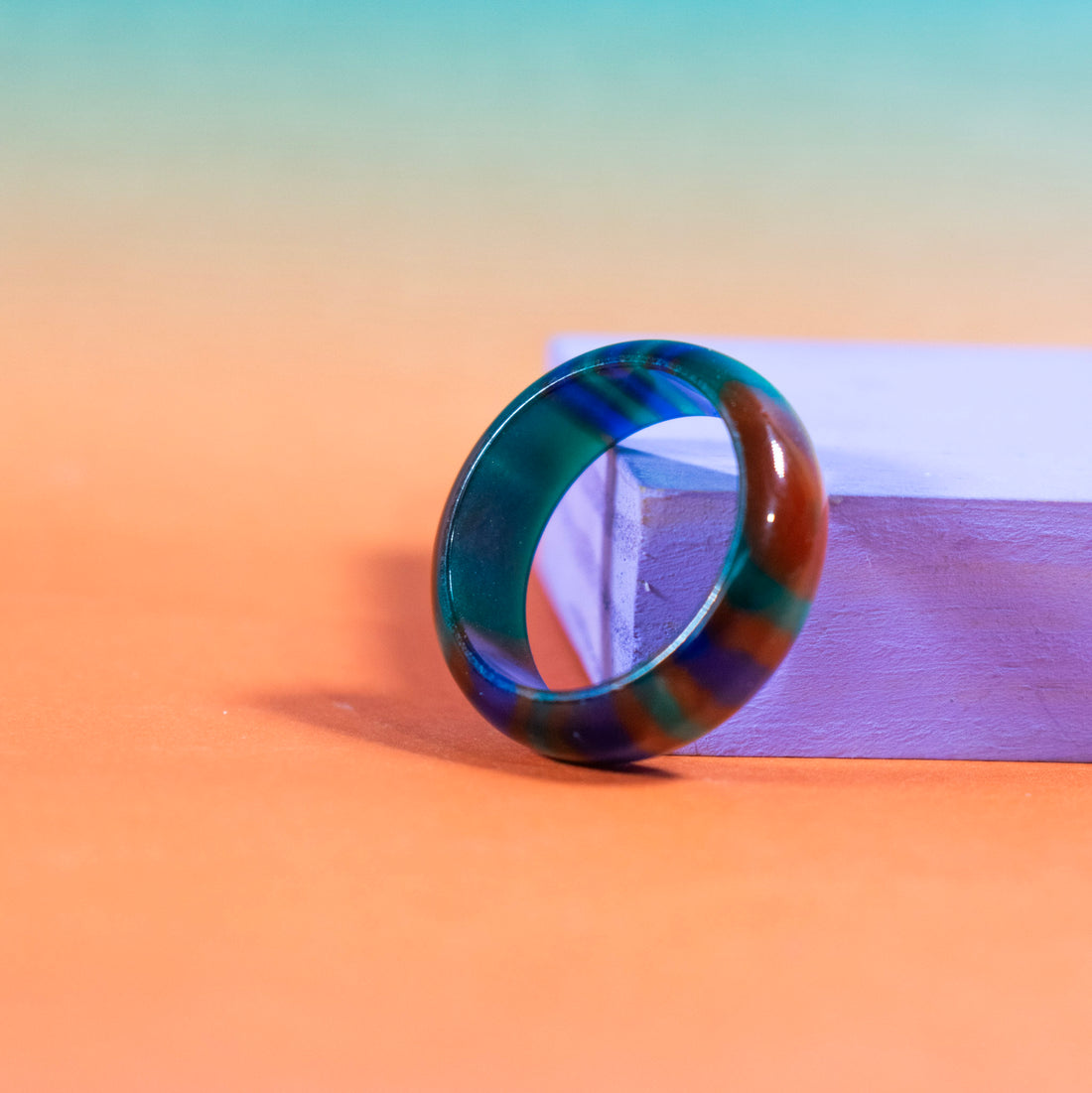 ¡NEW! Anillo aurora Azul - Talla 7
