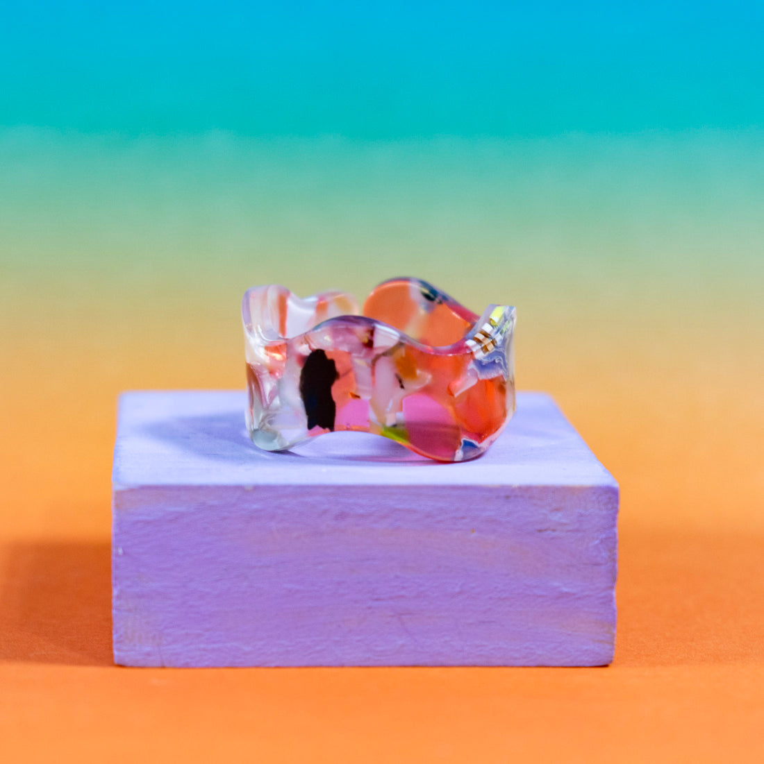 ¡NEW! Anillo Onda Estelar Talla 7.5