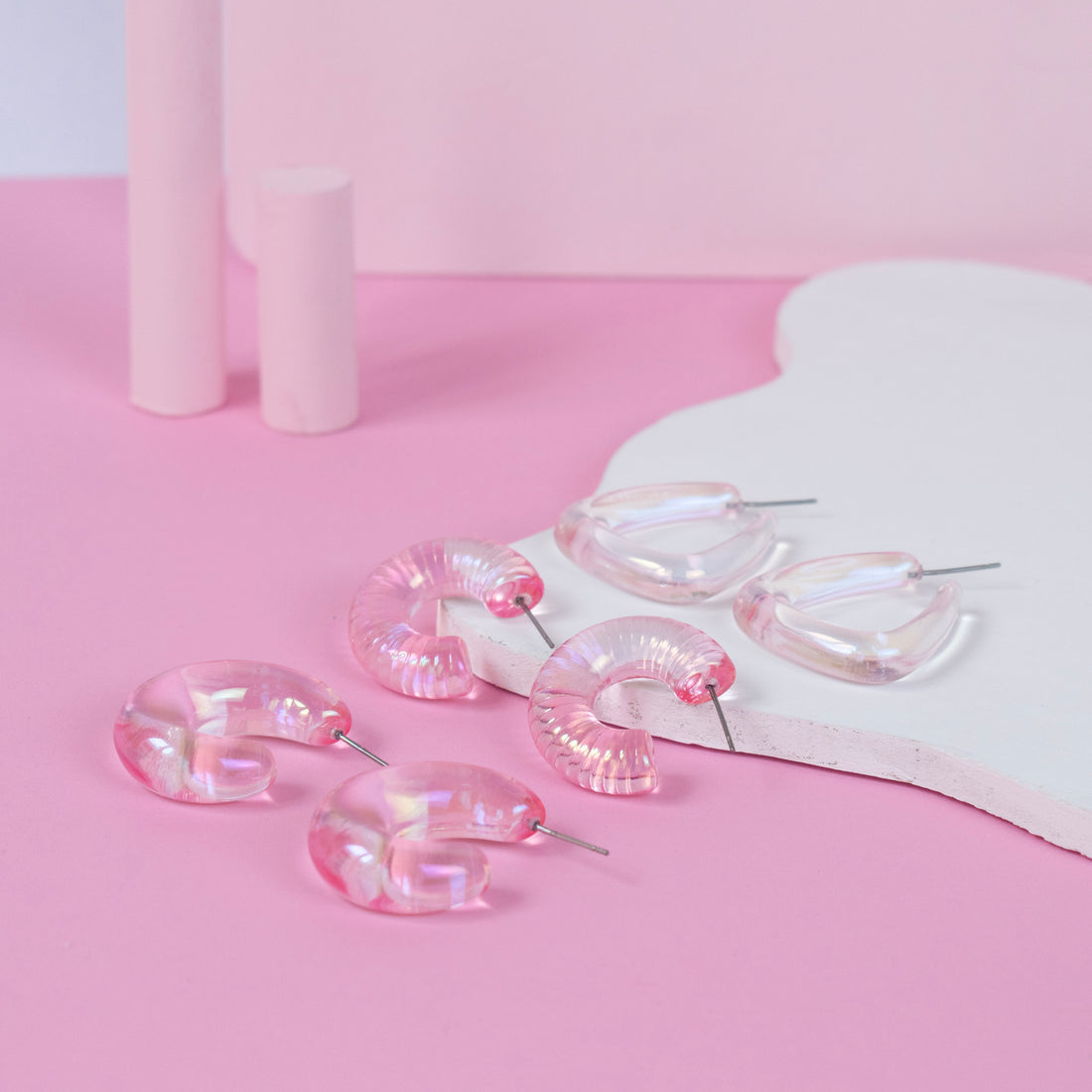 Set x3 Candogas Tornasol Rosa