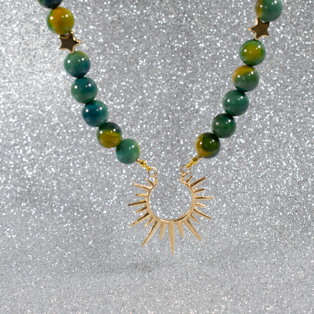 ¡NEW! Collar Solar Verde