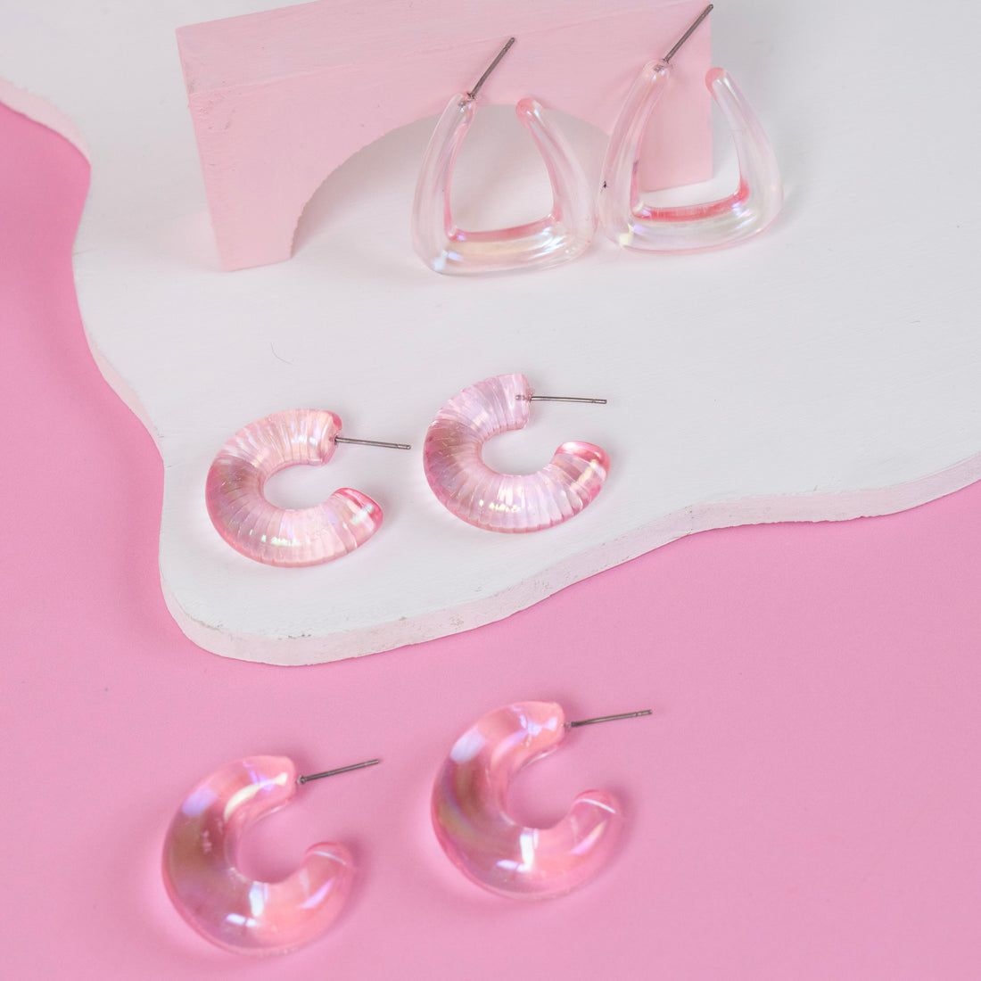 Set x3 Candogas Tornasol Rosa