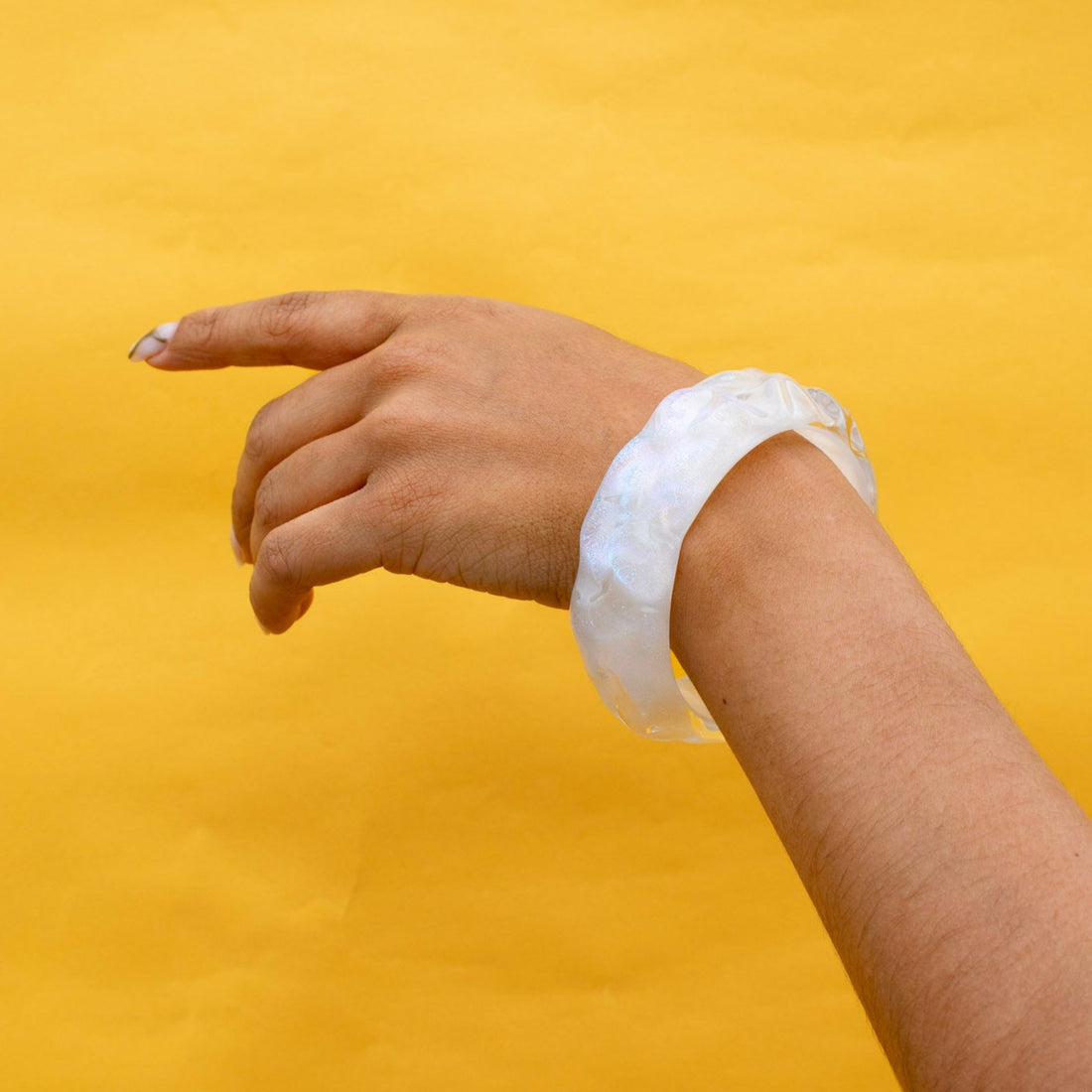¡NEW! Pulsera Brillo blanco