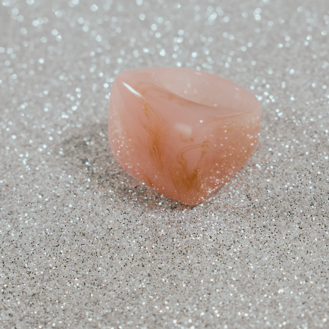 ¡NEW! Anillo Nebula Rosa - Talla 8.5