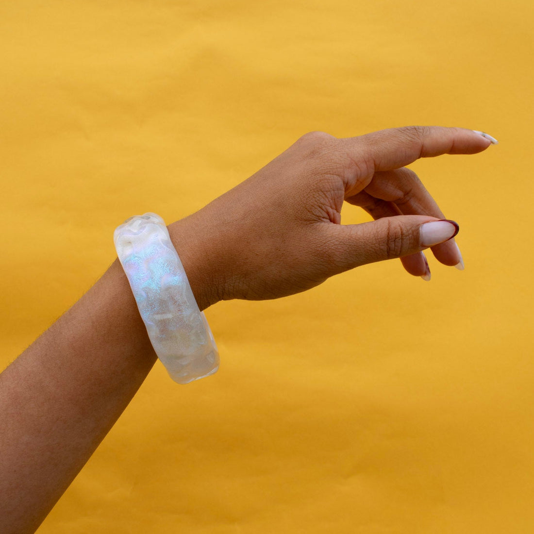 ¡NEW! Pulsera Brillo blanco