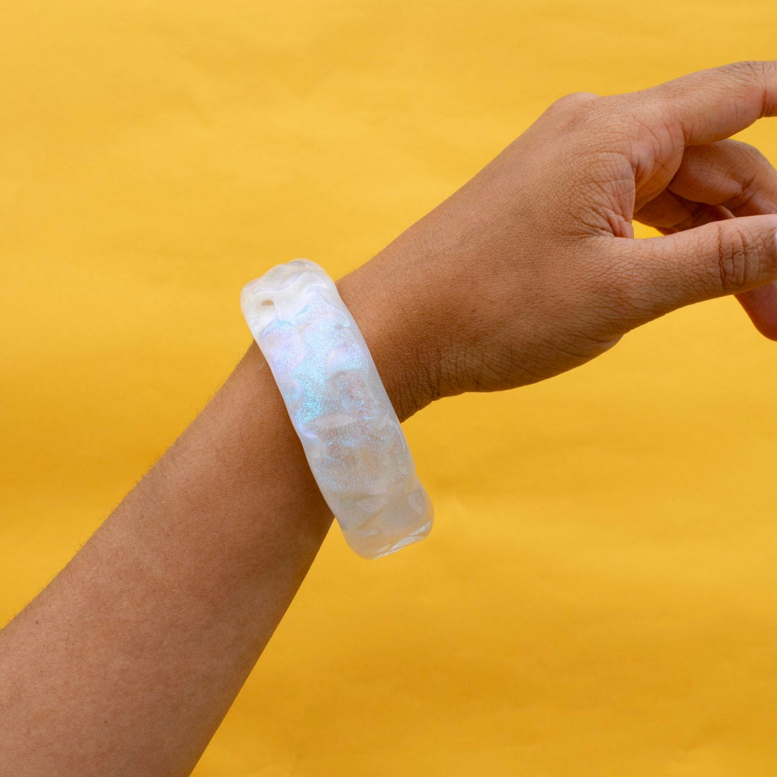 ¡NEW! Pulsera Brillo blanco