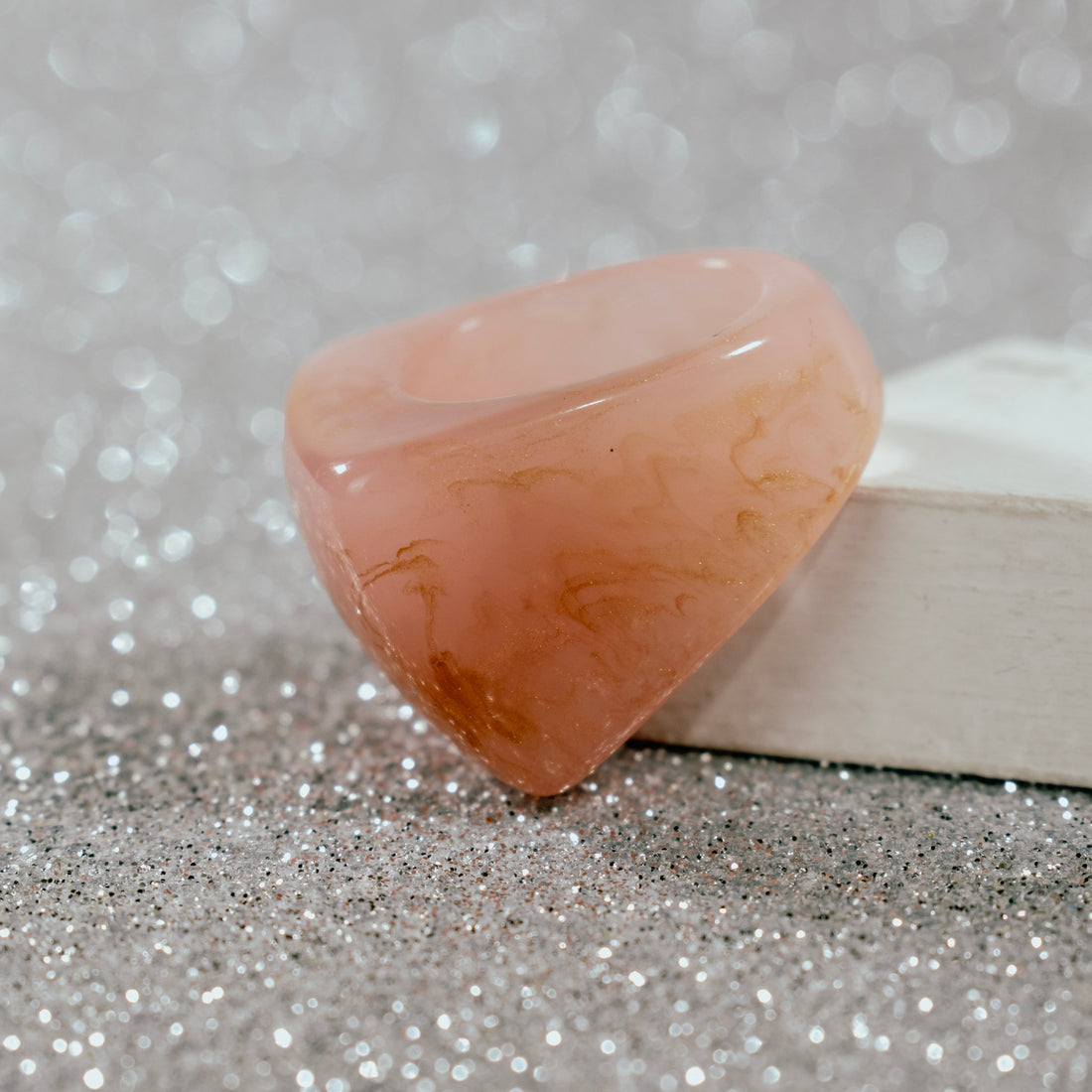 ¡NEW! Anillo Nebula Rosa - Talla 8.5