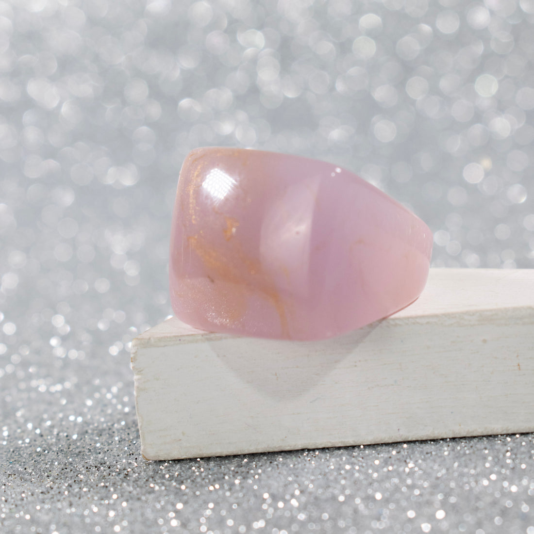 ¡NEW! Anillo Nebula Morado Claro - Talla 8.5