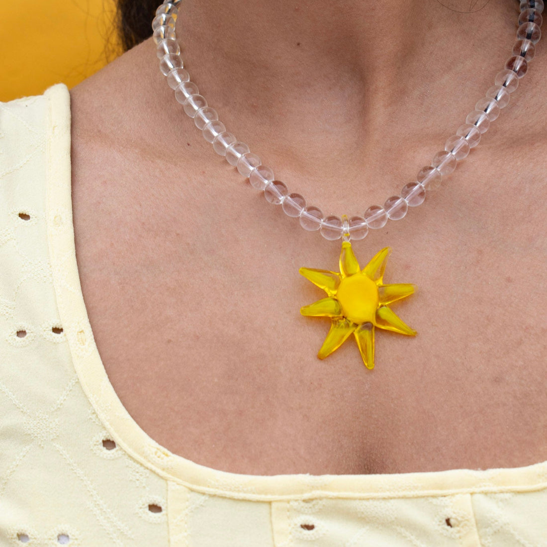 ¡NEW! Collar Sol Brillante