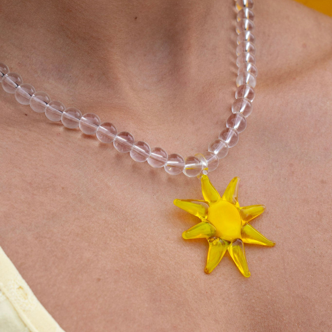 ¡NEW! Collar Sol Brillante