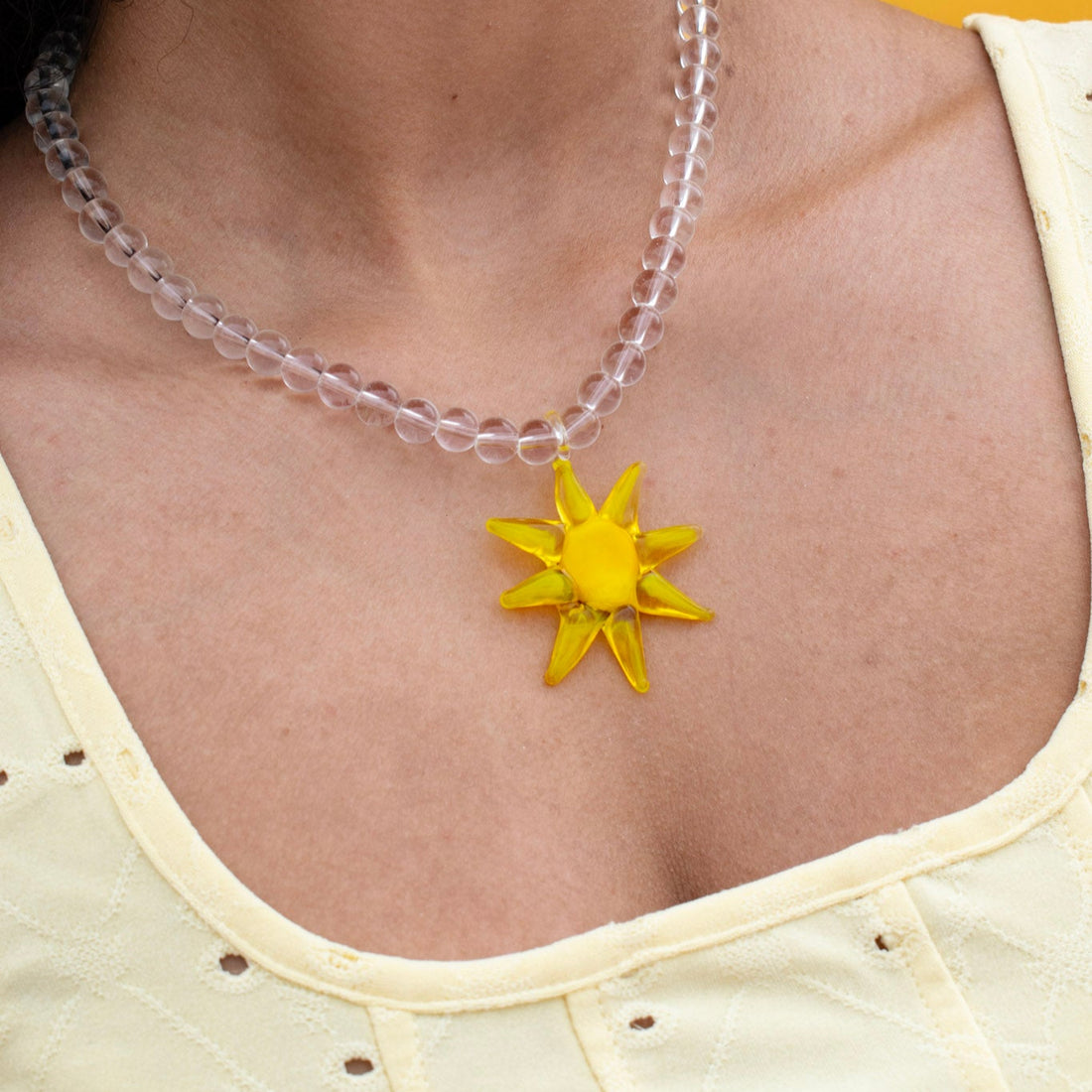 ¡NEW! Collar Sol Brillante