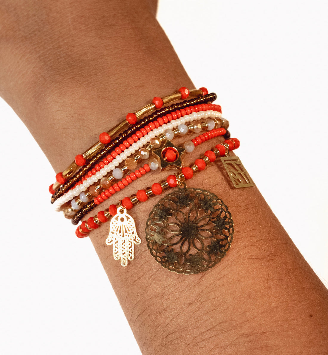 Pulsera Piedra Roja