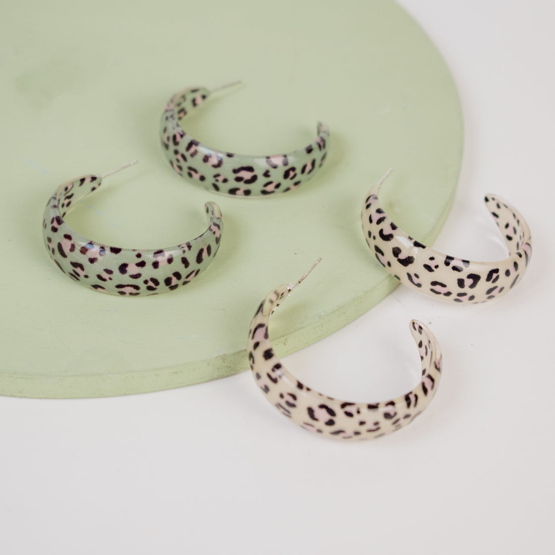 Candongas x2 Animal Print