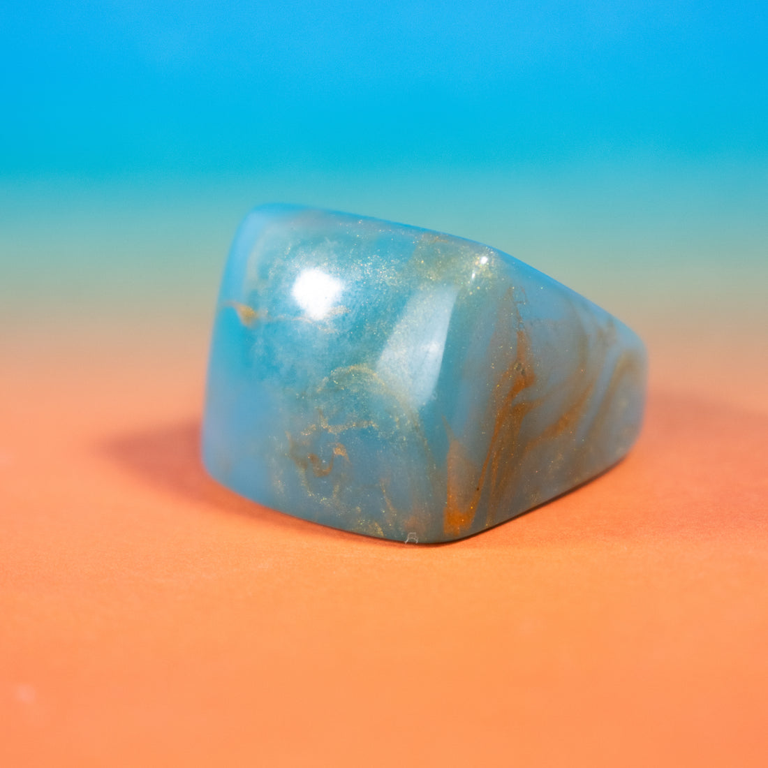 ¡NEW! Anillo Nebula Celeste - Talla 8.5