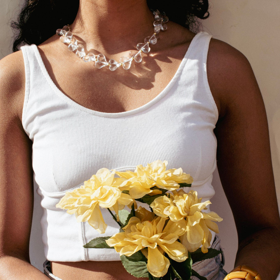 ¡NEW! Collar Amor Transparente