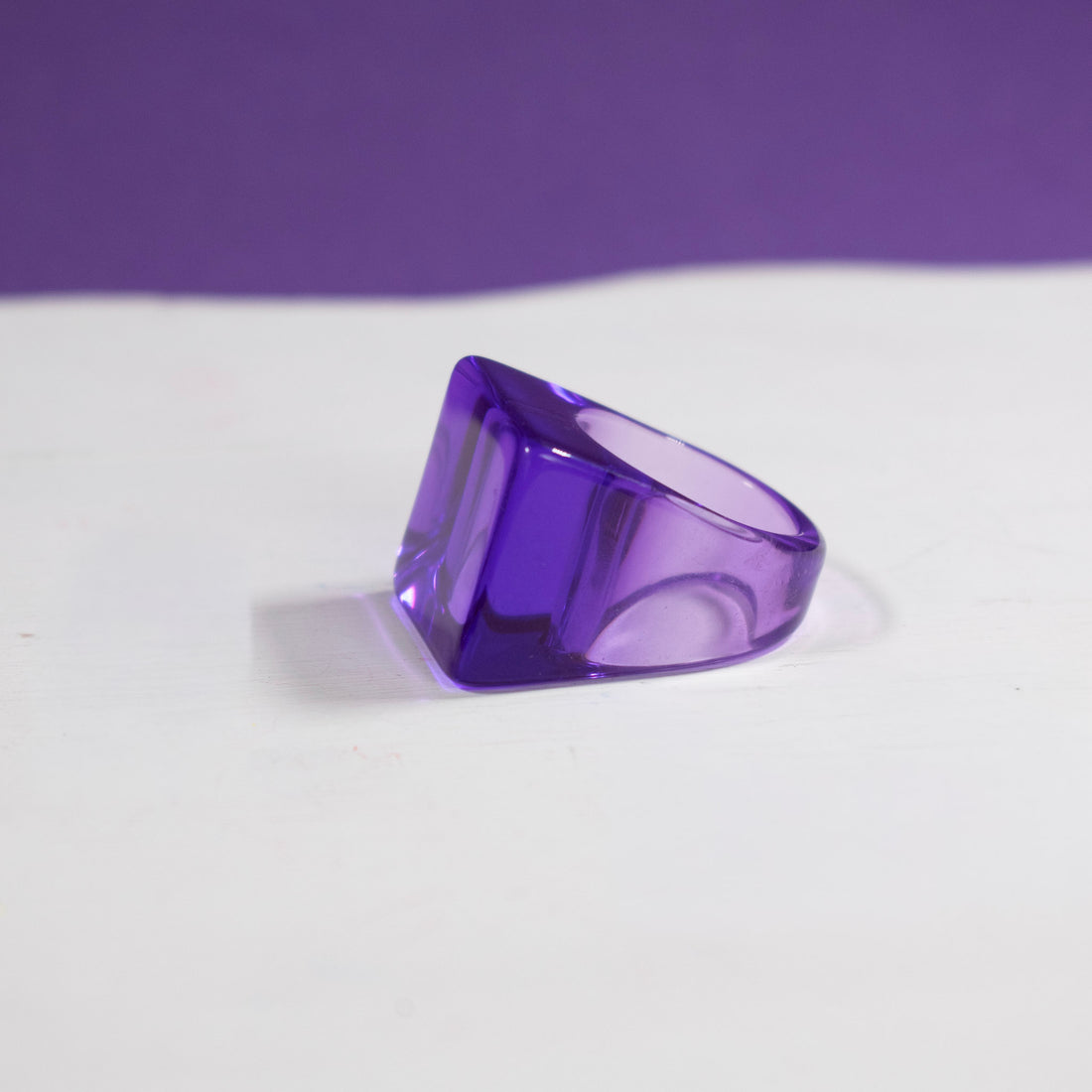 ¡NEW! Anillo Rubí Purpura - Talla 8