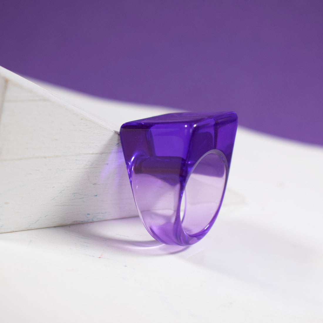 ¡NEW! Anillo Rubí Purpura - Talla 8
