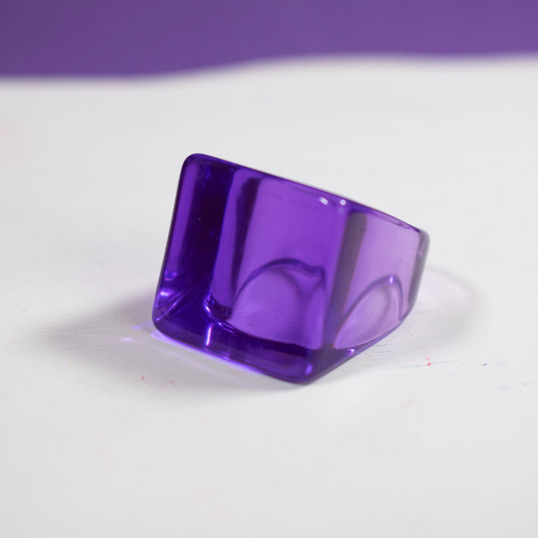 ¡NEW! Anillo Rubí Purpura - Talla 8