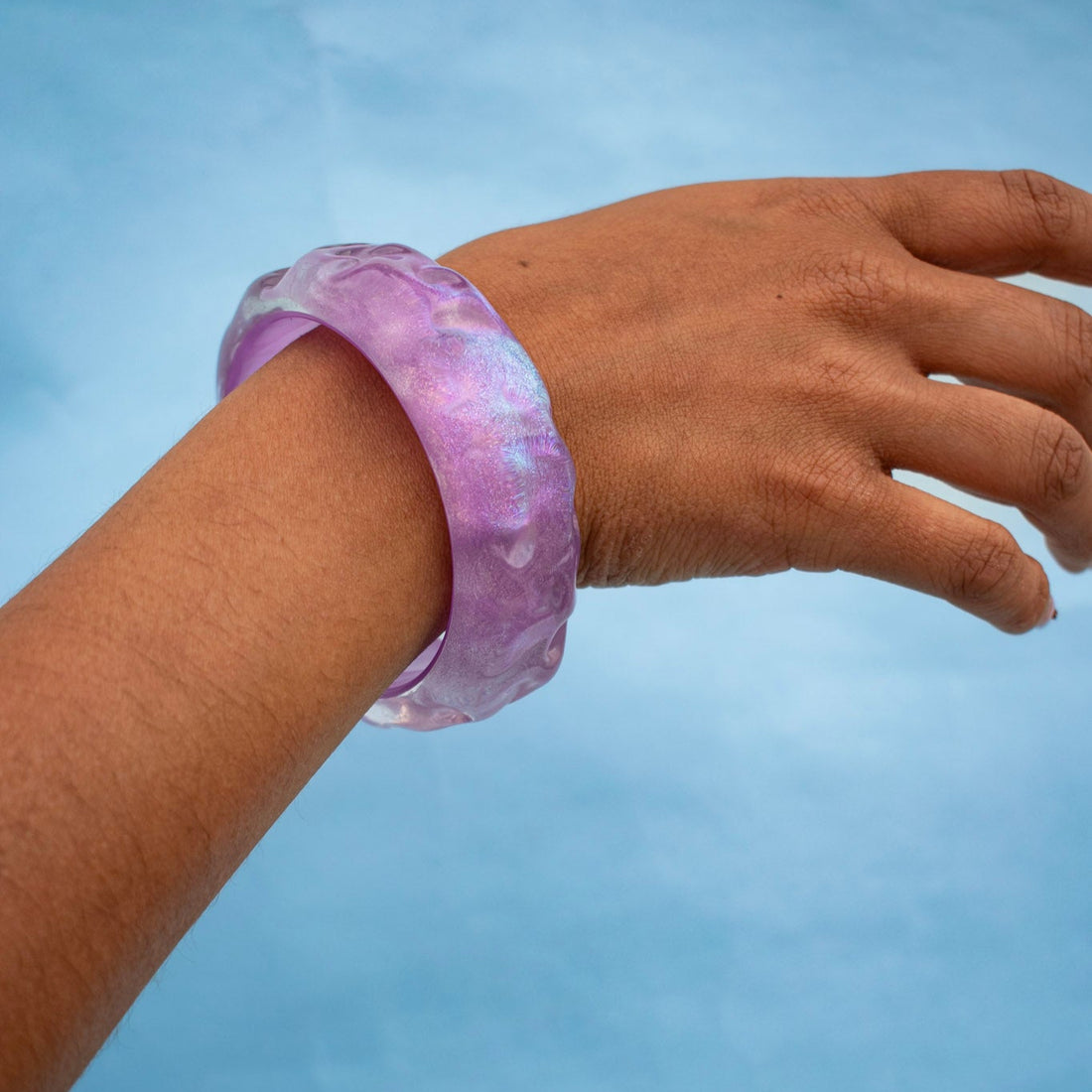 ¡NEW! Pulsera Brillo Morado