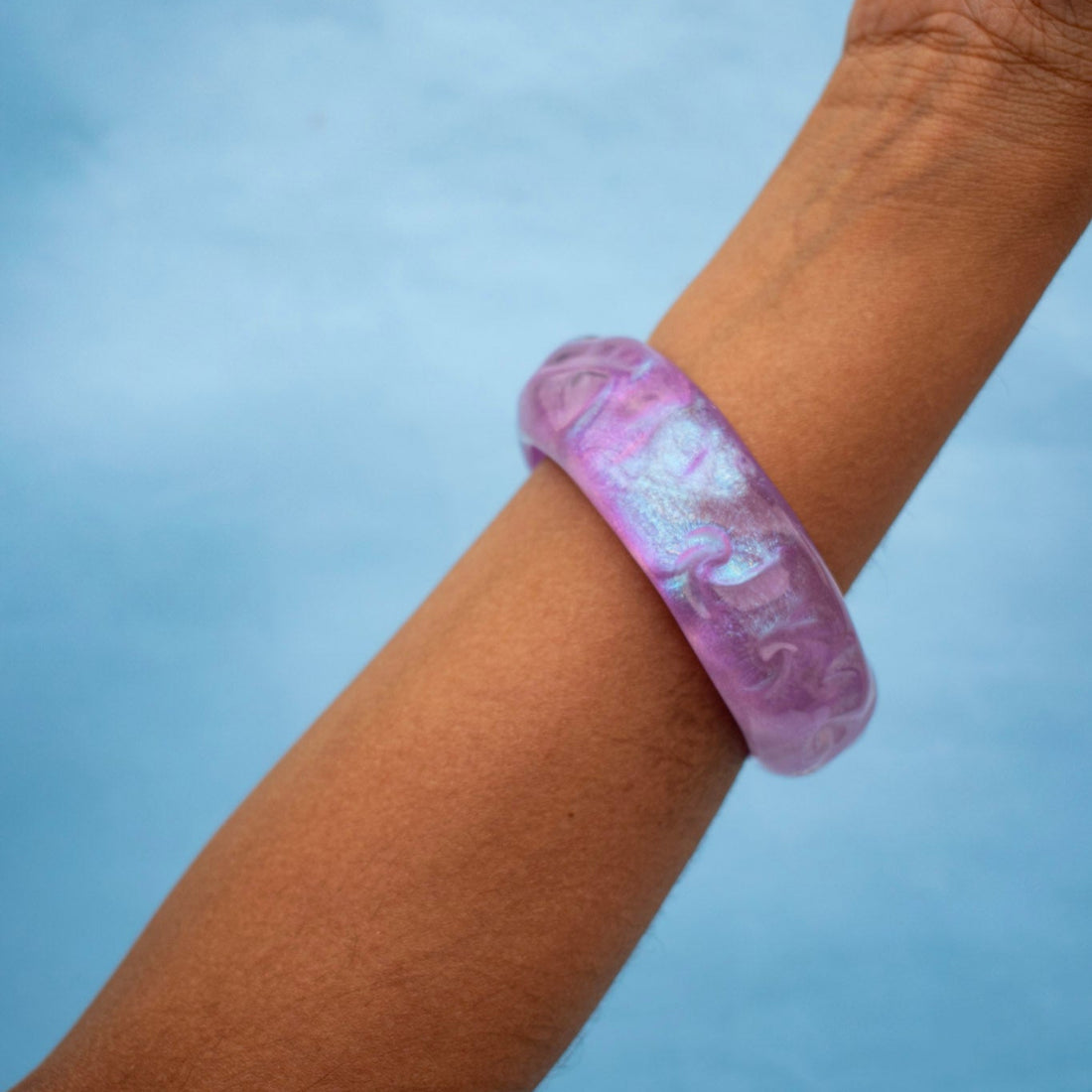 ¡NEW! Pulsera Brillo Morado