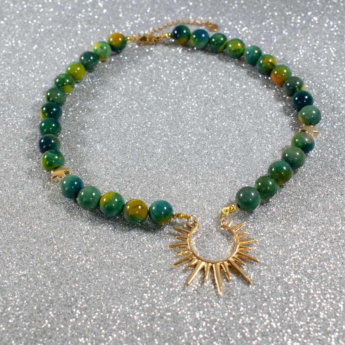 ¡NEW! Collar Solar Verde