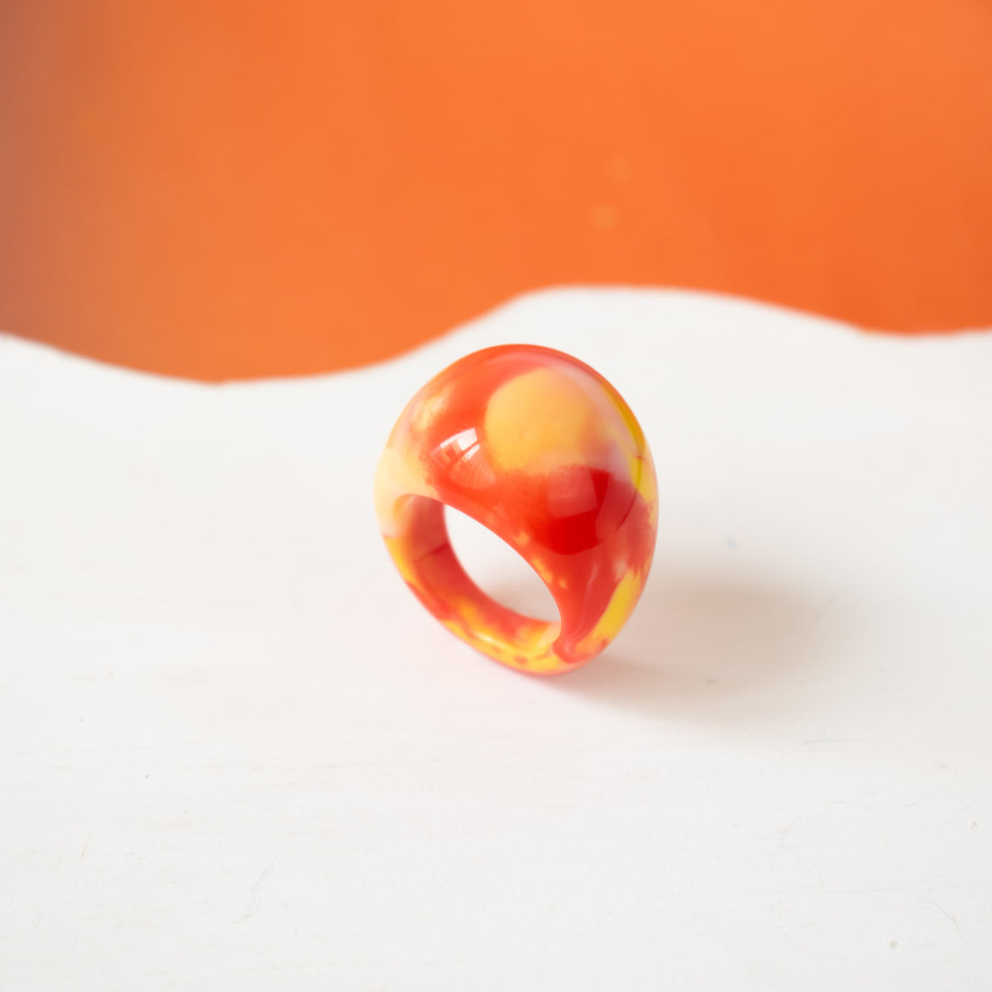 ¡NEW! Anillo Acrilico Prisma - Talla única 9