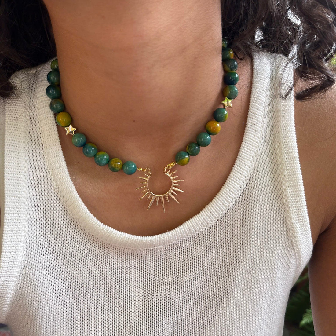 ¡NEW! Collar Solar Verde